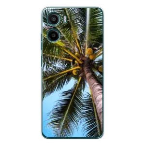 Силіконовий чохол з КАРТИНКАМИ літо для Motorola Moto G05 (AlphaPrint) (Пальма)
