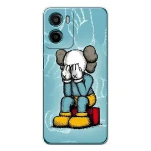Чохли для Motorola Moto G05 - Bearbrick Louis Vuitton (PREMIUMPrint) (Плач Bearbrick)