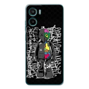 Чохли для Motorola Moto G05 - Bearbrick Louis Vuitton (PREMIUMPrint) (Стиль Bearbrick)