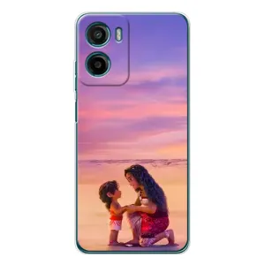 Чехол с мультфильмом Моана Motorola Moto G05 (Маленькая Ваяна)