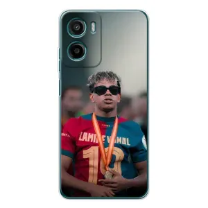 Чохол з футболістом Ламін Ямаль Motorola Moto G05 (Ямаль Барса)
