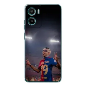 Чохол з футболістом Ламін Ямаль Motorola Moto G05 (Ямаль на стадіоні)