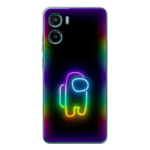 Чехол с принтом «Яркий скин» для Motorola Moto G05