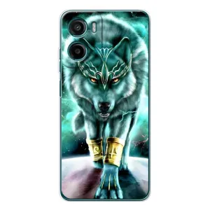 Захисні чохли для Мото G05 (AlphaPrint) (ХІТ продаж) ВОВК (Яскравий вовк)