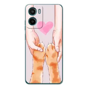 Чохол на Motorola Moto G06 Power з Котиками (VPrint)
