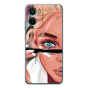 Чохол з друком для Motorola Moto G06 Power - (Мода) (AlphaPrint) (Макіяж)