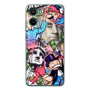 Чохли з крутими принтами для Motorola Moto G06 Power - (PREMIUMPrint) (Monopoly man)