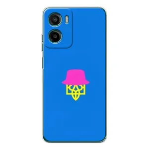 Чохли для Motorola Moto G06 Power Укр. Символіка (AlphaPrint) (Шапка на гербу)