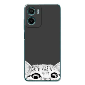 Чохол на Motorola Moto G06 Power з Котиками (VPrint) (Виглядає котик)
