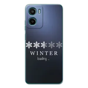 Зимні Чохли для Motorola Moto G06 Power - прозорий фон (Winter loading)