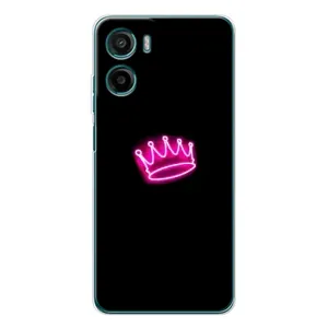 Чохол з Короною Motorola Moto G06 Power - (AlphaPrint) (Яскрава корона)