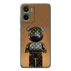 Чехлы для Motorola Moto G06 - Bearbrick Louis Vuitton (PREMIUMPrint)