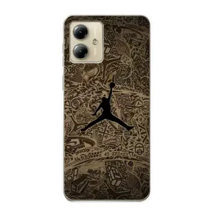 Чехлы для Motorola MOTO G14 - с картинкой JORDAN (AlphaPrint)