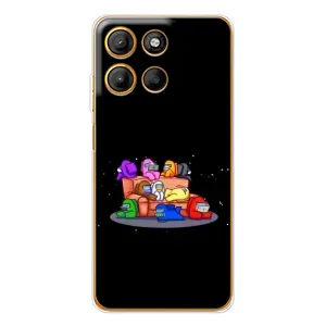Чехол Амонг Ас для Motorola Moto G15 Power (AlphaPrint) (Амонг-ас)