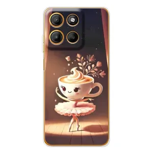 Чехол с мемом Тралалело тралала на Motorola Moto G15 Power (Балерина капучина)