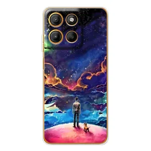 Космические Чехлы для graagos Moto G15 Power (VPrint) (Галактический вид)