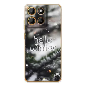 Новорічні, Святкові Чохли для Motorola Moto G15 Power - 2024 год (Hello winter)
