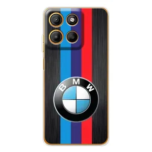 Чохол для МотораOLA Мото Г15 Пауер - з принтом БМВ (AlphaPrint) (Лого BMW)