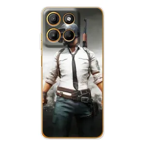 Чехол PUBG для graagos Moto G15 Power (AlphaPrint) (Пабг мен)