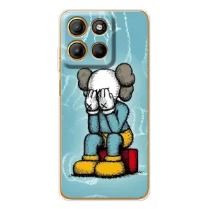 Чехлы для Motorola Moto G15 Power - Bearbrick Louis Vuitton (PREMIUMPrint) (Плач Bearbrick)