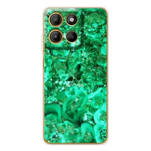 Мраморный чехол на Motorola Moto G15 Power (VPrint) (Салатный Мрамор)