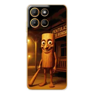 Чехол с мемом Тралалело тралала на Motorola Moto G15 Power (Тунг тунг сахур)