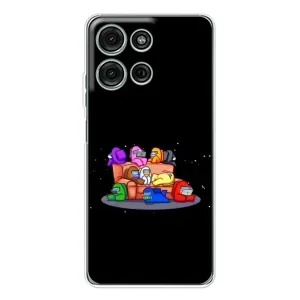Чохли Амонг Ас для Motorola Moto G15 (AlphaPrint) (Амонг-ас)