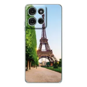 Чохол Ейфелева Вежа Motorola Moto G15 - (AlphaPrint) (Дорога до Парижу)
