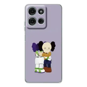 Чохли для Motorola Moto G15 - Bearbrick Louis Vuitton (PREMIUMPrint) (Дружба Беарбрік)
