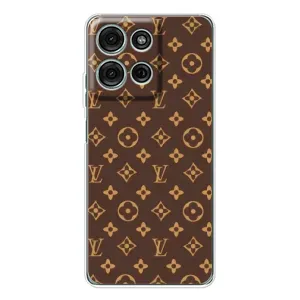 Чохли Луі Вітон для Motorola Moto G15 (AlphaPrint - LOUIS VUITTON) (фон LOUIS VUITTON)