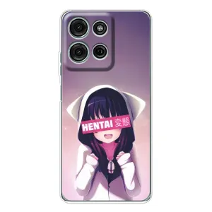 Чехлы Персонажи Аниме Наруто для Motorola Moto G15 (AlphaPrint) (Hentai chan)