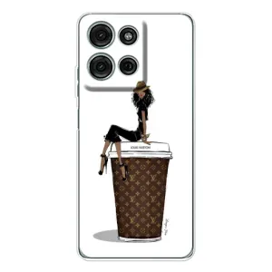 Чохли Луі Вітон для Motorola Moto G15 (AlphaPrint - LOUIS VUITTON) (кава LOUIS VUITTON)