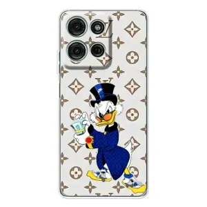 Чехли для Motorola Moto G15 - Скрудж МакДак Louis Vuitton (PREMIUMPrint) (Макдак на стилі)