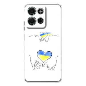 Чехол для Патриота Украины Motorola Moto G15 - (AlphaPrint) (Мир Украине)