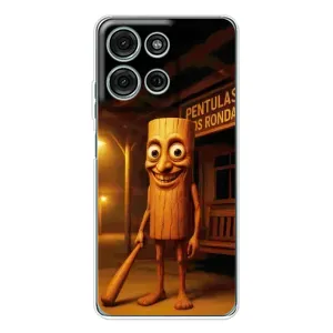 Чохол з мемом Тралалело тралала на Motorola Moto G15 (Тунг тунг сахур)