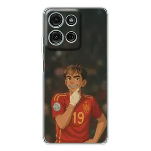 Чохол з футболістом Ламін Ямаль Motorola Moto G15 (Ямаль аніме)