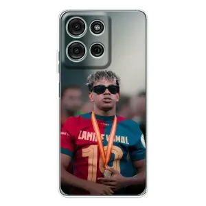 Чохол з футболістом Ламін Ямаль Motorola Moto G15 (Ямаль Барса)