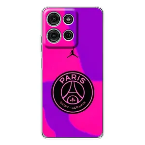 Чехлы PSG для Motorola Moto G15 (AlphaPrint) (яркий ПСЖ)