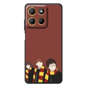 Чохли з Гаррі Поттером для Motorola Moto G17 Power (AlphaPrint) (Гарі з друзями)