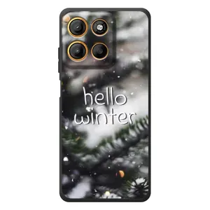 Новорічні, Святкові Чохли для Motorola Moto G17 Power - 2024 год (Hello winter)