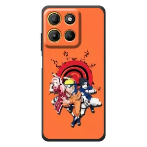 Naruto Anime Чохли для 

Motorola Мото G17 Павер 
 (AlphaPrint) (команда Наруто)