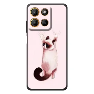 Чохол на 

Motorola Мото G17 Павер 
 з Котиками (VPrint) (Котик падає)
