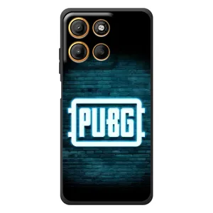 Чеjхол PUBG для 

Motorola Мото G17 Павер 
 (AlphaPrint) (Лого PUBG)
