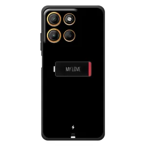 Чехлы для любимой на 

Motorola Мото G17 Павер 
 (VPrint) (Love battery)