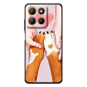 Чохли з собаками для Motorola Moto G17 Power (VPrint) (Любовь до собак)