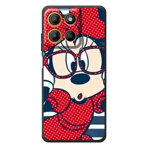 Міккі Маус чохол для Motorola Moto G17 Power (AlphaPrint - Мультяшні) (Маус в окулярах)