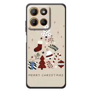 Різдвяні, Святкові Чохли для 

Motorola Мото G17 Павер 
 (Merry Christmas)
