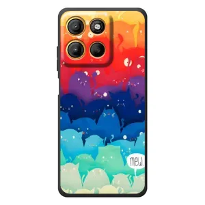 Чохол на 

Motorola Мото G17 Павер 
 з Котиками (VPrint) (Mew)