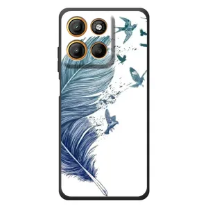 Чохол з картинкою (Стильні) 

Motorola Мото G17 Павер 
 - (AlphaPrint) (Перо)