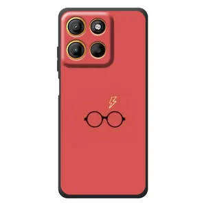 Чохли з Гаррі Поттером для Motorola Moto G17 Power (AlphaPrint) (шрам та окуляри)